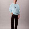 Hochwertiges Frottee-Sweatshirt mit Monogram-Logo und lockerer Passform Hochwertiges Frottee-Sweatshirt mit Monogram-Logo und lockerer Passform