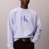 Hochwertiges Frottee-Sweatshirt mit Monogram-Logo und lockerer Passform Hochwertiges Frottee-Sweatshirt mit Monogram-Logo und lockerer Passform