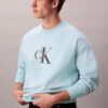 Hochwertiges Frottee-Sweatshirt mit Monogram-Logo und lockerer Passform Hochwertiges Frottee-Sweatshirt mit Monogram-Logo und lockerer Passform