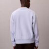 Hochwertiges Frottee-Sweatshirt mit Monogram-Logo und lockerer Passform Hochwertiges Frottee-Sweatshirt mit Monogram-Logo und lockerer Passform