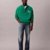 Hochwertiges Sweatshirt aus Fleece mit lockerem Schnitt und Viertelreißverschluss Hochwertiges Sweatshirt aus Fleece mit lockerem Schnitt und Viertelreißverschluss