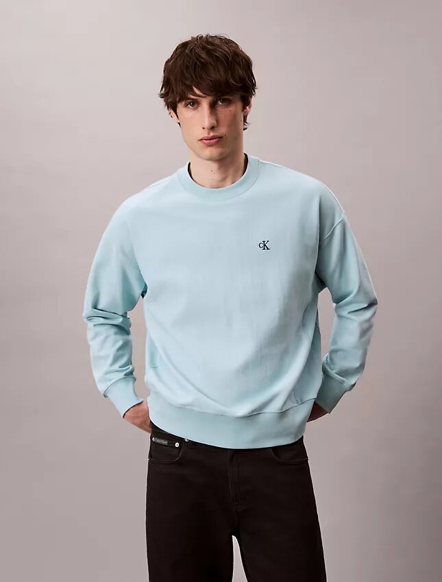 Hochwertiges Sweatshirt aus Frottee in lockerer Passform Hochwertiges Sweatshirt aus Frottee in lockerer Passform