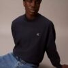 Hochwertiges Sweatshirt aus Frottee mit lockerer Passform Hochwertiges Sweatshirt aus Frottee mit lockerer Passform