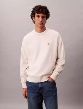 Hochwertiges Sweatshirt aus Frottee mit lockerer Passform