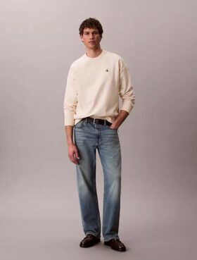 Hochwertiges Sweatshirt aus Frottee mit lockerer Passform
