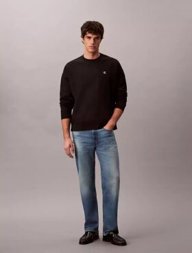 Hochwertiges Sweatshirt aus Frottee mit lockerer Passform