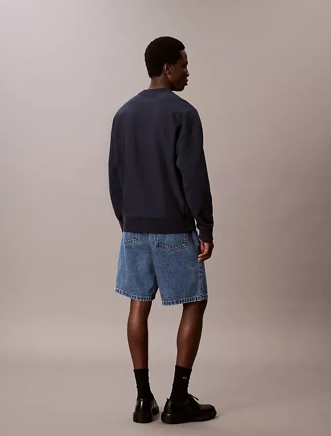 Hochwertiges Sweatshirt aus Frottee mit lockerer Passform Hochwertiges Sweatshirt aus Frottee mit lockerer Passform