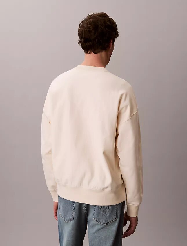 Hochwertiges Sweatshirt aus Frottee mit lockerer Passform Hochwertiges Sweatshirt aus Frottee mit lockerer Passform