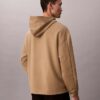 Hoodie aus Wollmischung mit Emblem-Logo Hoodie aus Wollmischung mit Emblem-Logo