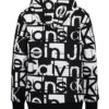 Hoodie für Jungen mit durchgehendem, farblich abgestimmten Logo-Print