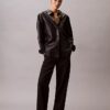 Hose aus Wollgabardine-Mischung Hose aus Wollgabardine-Mischung