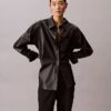 Hose aus Wollgabardine-Mischung Hose aus Wollgabardine-Mischung