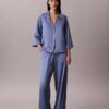 Hose mit Satin-Glanz Hose mit Satin-Glanz