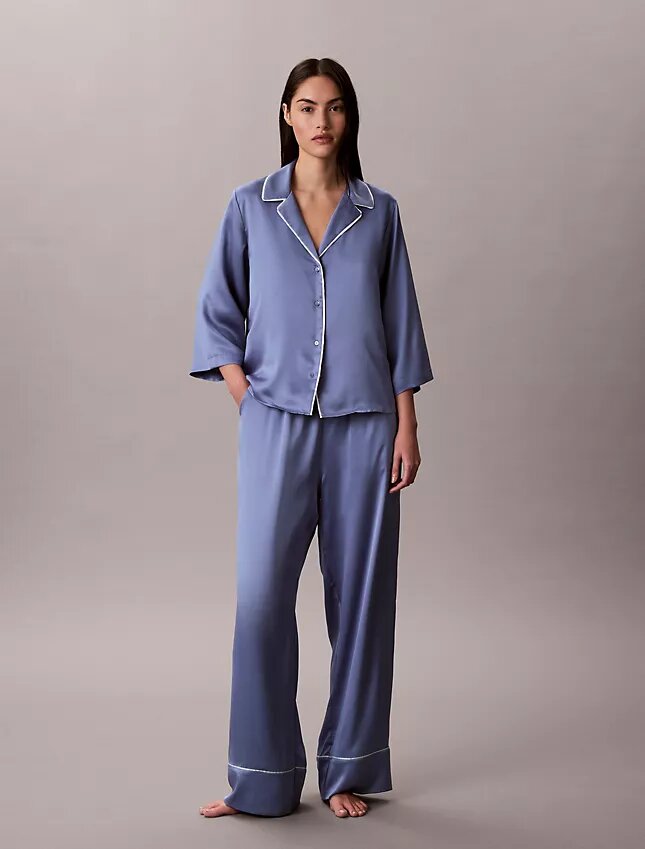 Hose mit Satin-Glanz Hose mit Satin-Glanz