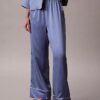 Hose mit Satin-Glanz Hose mit Satin-Glanz
