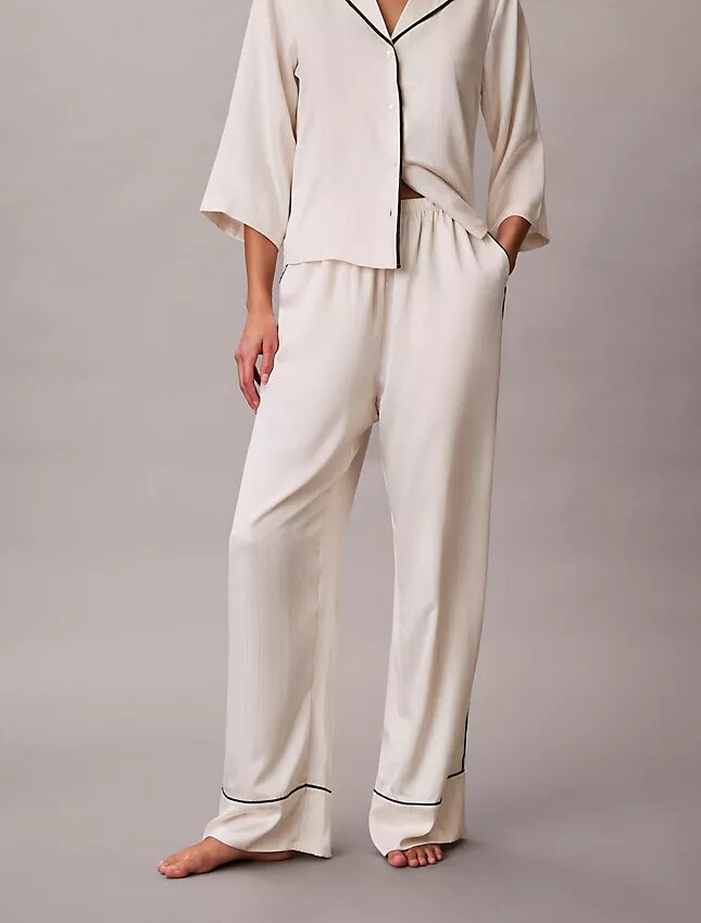 Hose mit Satin-Glanz Hose mit Satin-Glanz