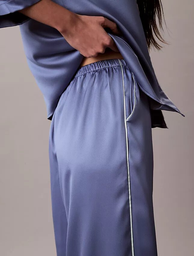 Hose mit Satin-Glanz Hose mit Satin-Glanz