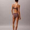 Icon Baumwoll-Modal-Bikini mit Metallic-Effekt