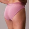 Icon Baumwoll-Modal-Bikini mit Metallic-Effekt