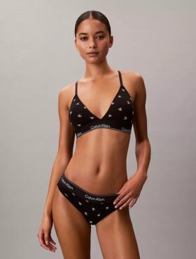 Icon Baumwoll-Modal-Bralette mit leichtem Futter
