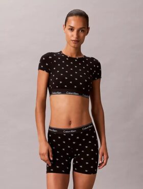 Icon Baumwoll-Modal-Bralette mit leichtem Futter
