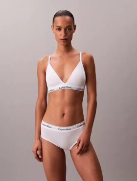 Icon Baumwoll-Modal-Bralette mit leichtem Futter