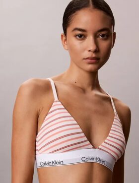 Icon Baumwoll-Modal-Bralette mit leichtem Futter