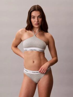 Icon Baumwoll-Modal-Halter-Bralette Unlined