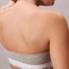 Icon Baumwoll-Modal-Halter-Bralette Unlined