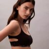 Icon Baumwoll-Modal Pride Dekonstruiertes, Unlined Bralette