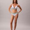Icon Baumwoll-Modal-Streifen-Bikini