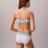 Icon Baumwoll-Modal-Streifen-Bikini