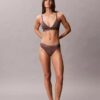 Icon Baumwolle-Modal-Metallic-Triangel-Bralette mit leichtem Futter