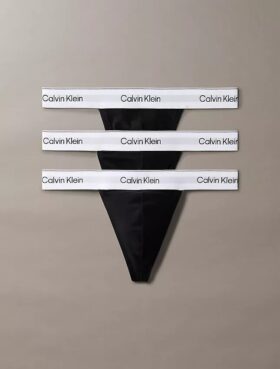 Icon Cotton Stretch 3er-Pack Thong