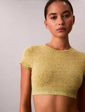 Icon Cotton Stretch Bralette mit leichtem Futter