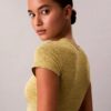Icon Cotton Stretch Bralette mit leichtem Futter