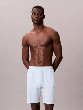 Icon Cotton Stretch Monologo-Schlafshorts