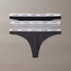 Icon Logo 3er-Pack Low-Rise-Thong