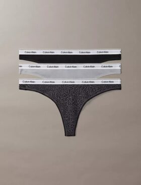 Icon Logo 3er-Pack Low-Rise-Thong