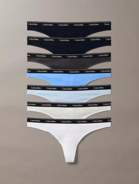 Icon Logo 7er-Pack Thong