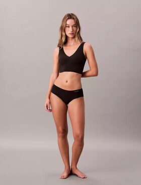 Invisibles Leicht gefütterte Bralette mit V-Ausschnitt Invisibles Leicht gefütterte Bralette mit V-Ausschnitt