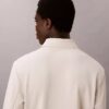 Jacquard-Polo-Pullover in lockerer Passform Jacquard-Polo-Pullover in lockerer Passform