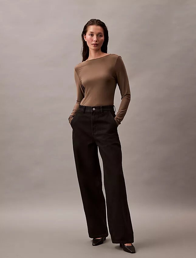 Jeans mit hoher Leibhöhe Jeans mit hoher Leibhöhe