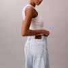 Jeans mit weitem Bein Jeans mit weitem Bein