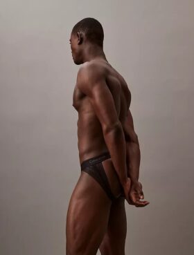 Jockstrap aus Mikrofaser und Spitze