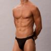 Jockstrap aus Mikrofaser und Spitze Jockstrap aus Mikrofaser und Spitze