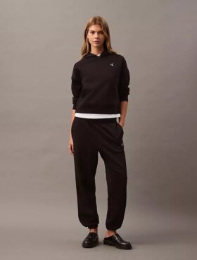 Jogginghose aus Fleece mit Monogram