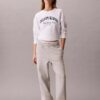 Jogginghose aus Fleece mit Monogram