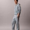 Jogginghose aus Fleece mit Monogram Jogginghose aus Fleece mit Monogram
