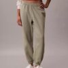 Jogginghose aus Fleece mit Monogram Jogginghose aus Fleece mit Monogram
